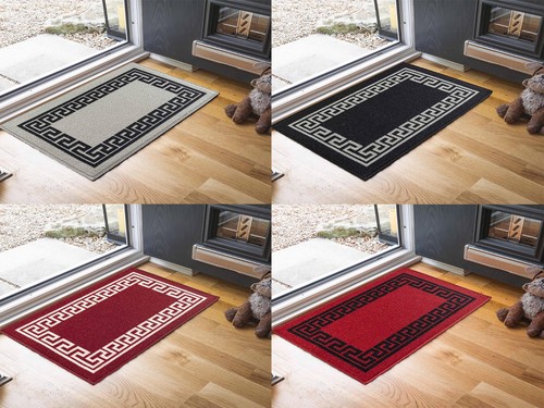 Greek key door mat modern - greek,