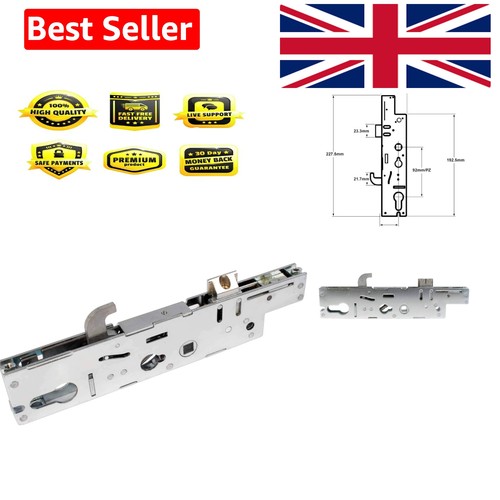 Door lock centre - lock, case/