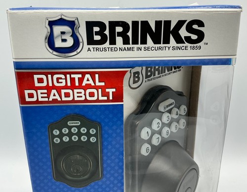 Brinks digital deadbolt - brinks,