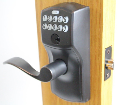 Schlage keypad camelot - camelot, trim