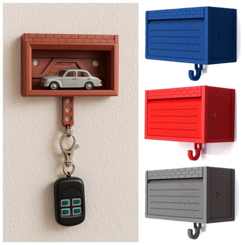Creative car garage key holder - garage,