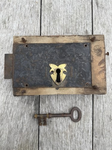 Antique large heavy duty iron - antique,